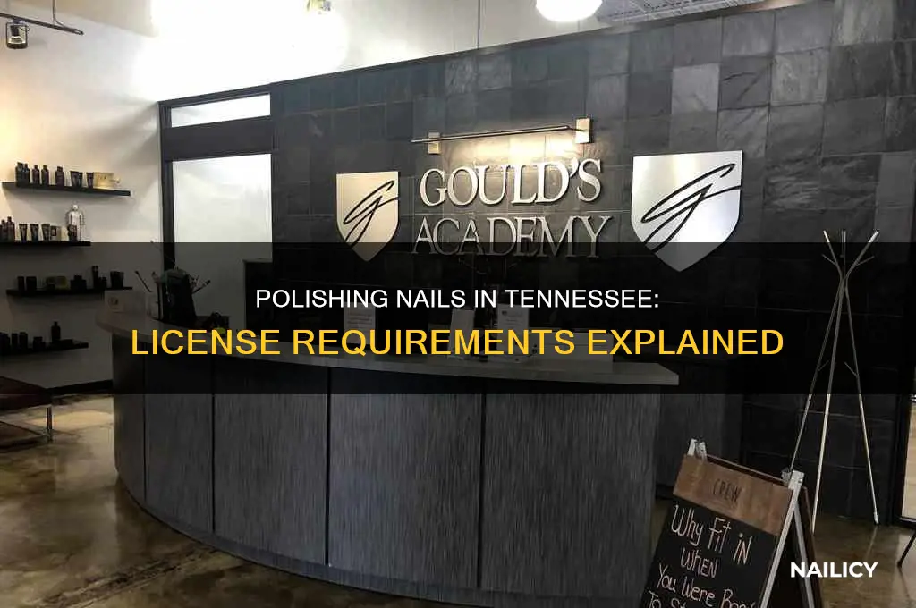 can you polish nails in tennessee without a licence