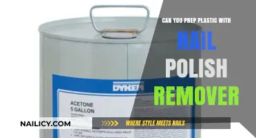 How to Prep Plastic with Nail Polish Remover?