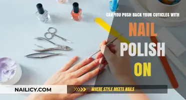 Pushing Back Cuticles with Nail Polish On: Safe or Risky?