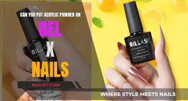 Acrylic Powder on Gel X Nails: A Good Mix?