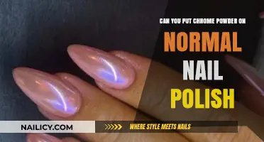 Chrome Powder on Regular Nail Polish: Tips and Techniques for a Mirror Finish