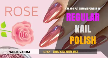 Chrome Powder on Regular Nail Polish: Tips and Tricks for a Mirror Finish