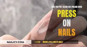 Clear Gel Polish: A Press-On Nail Upgrade