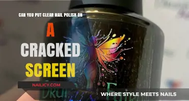 Fixing a Cracked Screen with Clear Nail Polish: Does It Work?