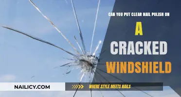 Clear Nail Polish Fix: Cracked Windshield Repair Hack or Myth?