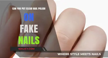 Clear Nail Polish on Fake Nails: Tips and Tricks for Longevity