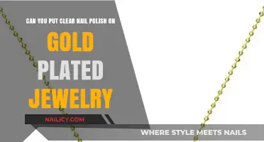 Protecting Gold Plated Jewelry: Clear Nail Polish Tips and Tricks