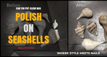 Enhance Seashells with Clear Nail Polish: Tips and Tricks