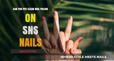 Can You Apply Clear Nail Polish Over SNS Nails? Tips & Tricks