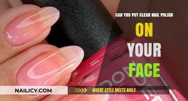Clear Nail Polish on Face: Safe Beauty Hack or Skin Risk?