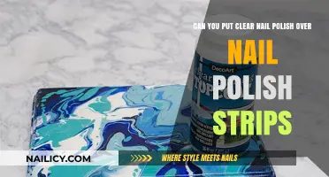 Enhance Your Nail Polish Strips: Clear Top Coat Tips
