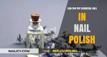 Can You Mix Essential Oils with Nail Polish? A Guide