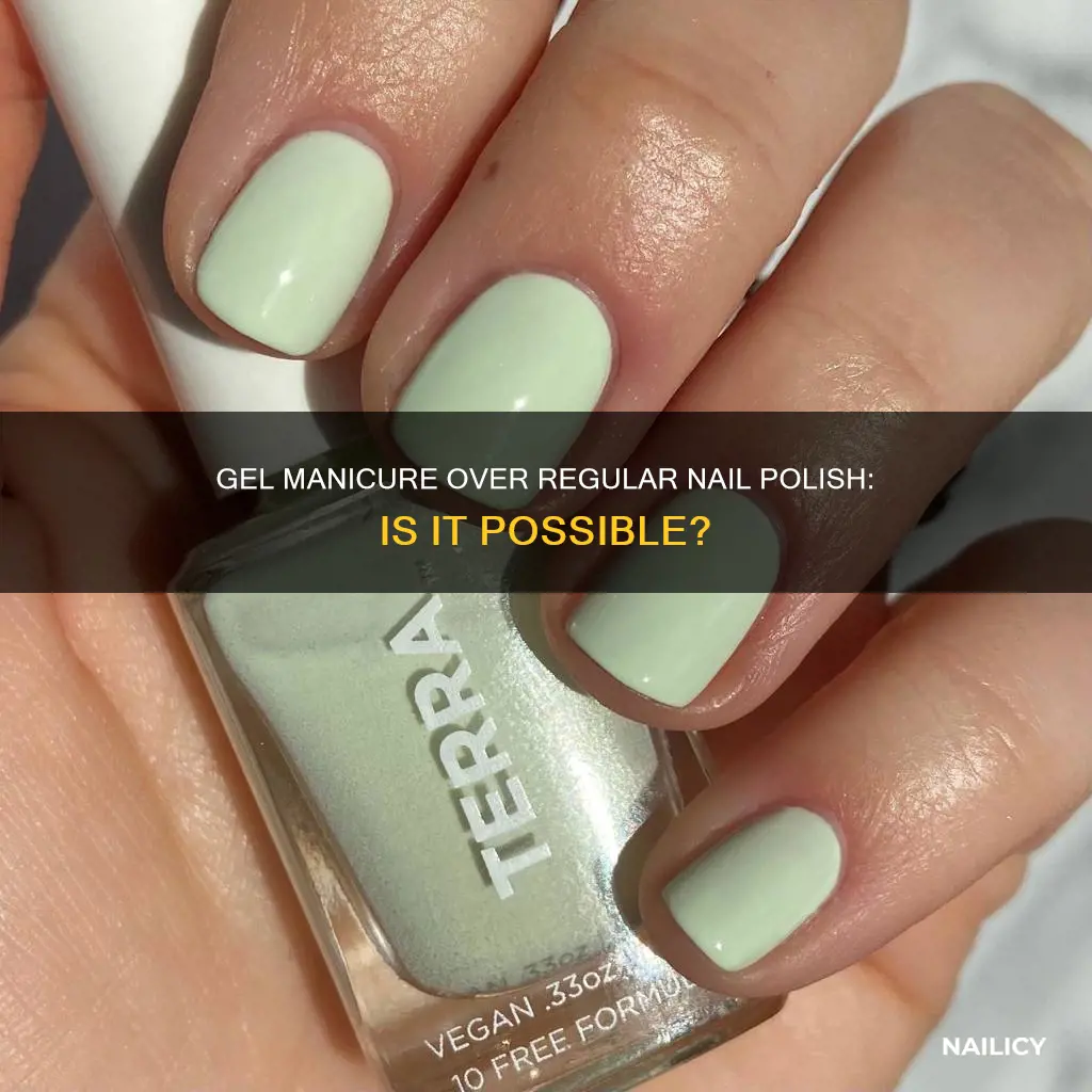 can you put gel over nail polish