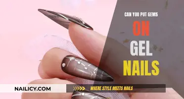The Sparkling Truth: Gems on Gel Nails