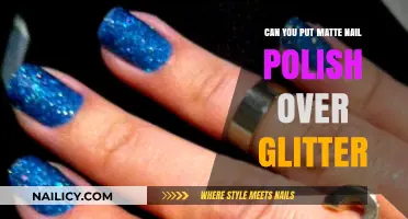 Matte Over Glitter: Can You Combine These Nail Polish Finishes?