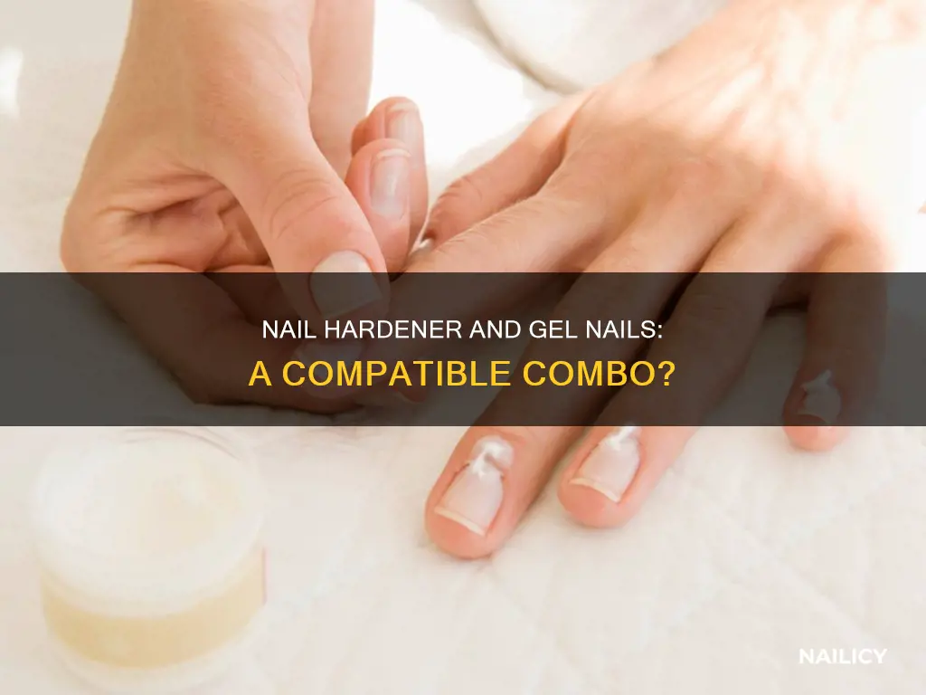 can you put nail hardener over gel nails