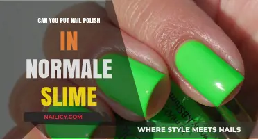 Nail Polish in Normal Slime: Creative Hack or Sticky Disaster?