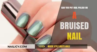 Can You Safely Apply Nail Polish on a Bruised Nail?