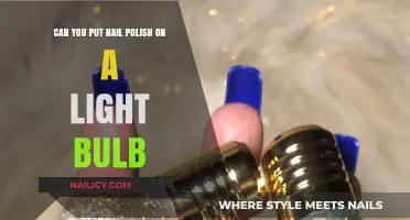 Can You Safely Apply Nail Polish to a Light Bulb?