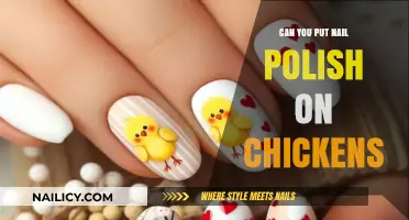 Painting Poultry: Can You Safely Put Nail Polish on Chickens?