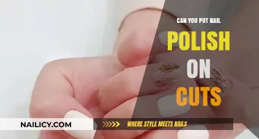 Should You Apply Nail Polish on Cuts? Risks and Alternatives Explained