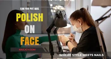 Is It Safe to Use Nail Polish on Your Face?