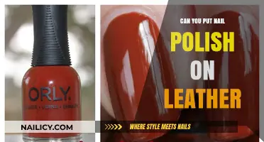 Can You Put Nail Polish on Leather? Tips and Risks