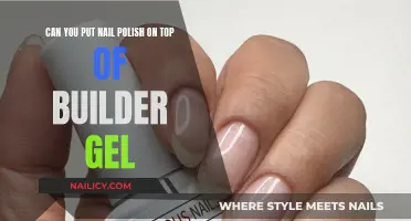 The Art of Nail Polish Application Over Builder Gel