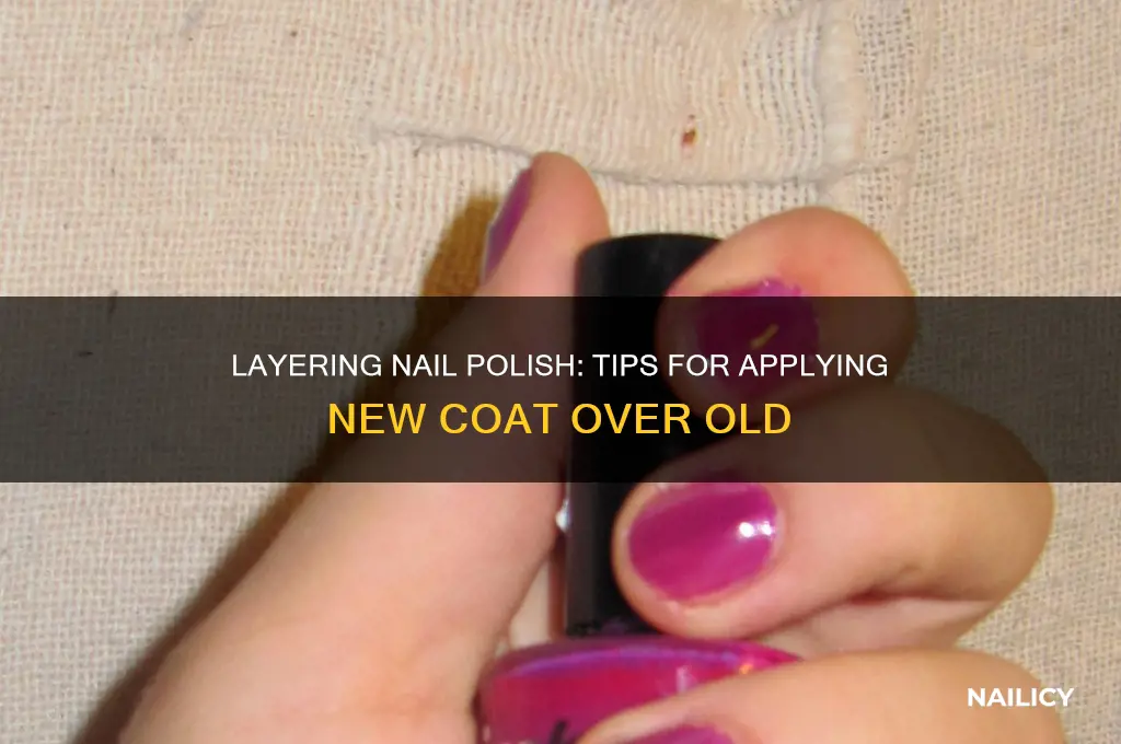 can you put nail polish over nail polish