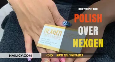 Can You Apply Nail Polish Over NexGen Nails? Tips and Tricks