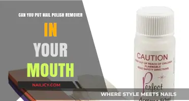 The Danger of Ingesting Nail Polish Remover