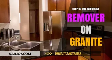 How to Remove Nail Polish from Granite