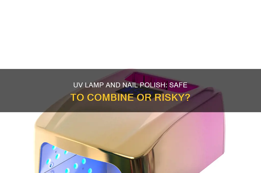 can you put nail polish under uv lamp