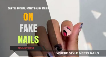 Nail Polish Strips on Fake Nails: A Perfect Match or Not?