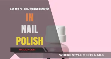 Nail Varnish Remover in Nail Polish: A Good Mix?