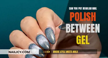 Gel Manicure Hack: Using Regular Nail Polish as Base