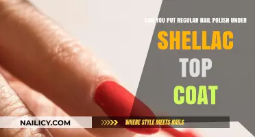 Regular Nail Polish Under Shellac Top Coat: Does It Work?
