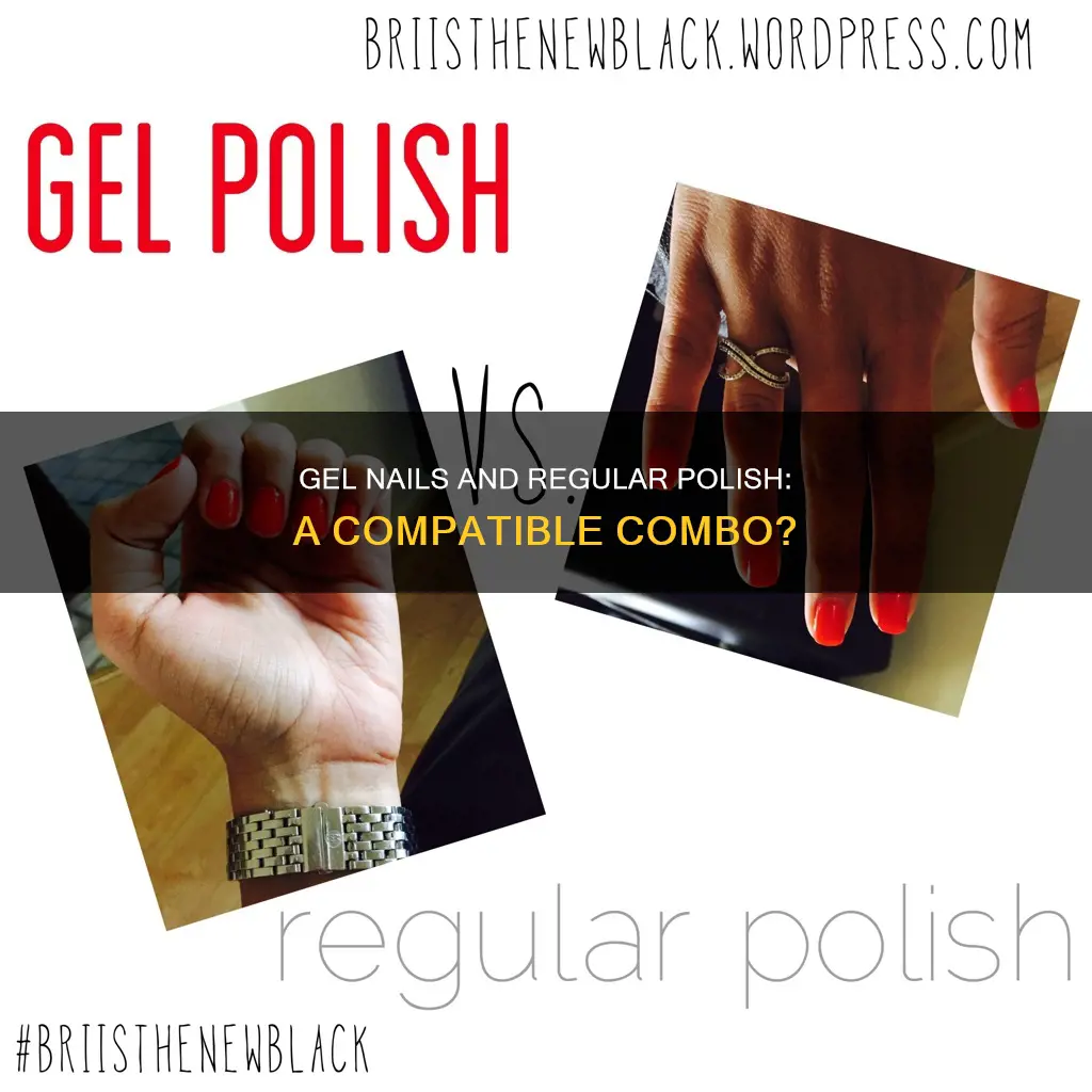 can you put regular polish on gel nails