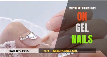 Gel Nails and Rhinestones: A Creative Combination