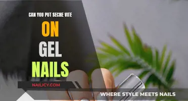 Seche Vite on Gel Nails: A Good Idea?