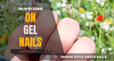 Gel Nails and Stickers: A Creative Combination