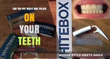 White Nail Polish on Teeth: A Dangerous Trend or Safe Hack?