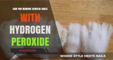 Hydrogen Peroxide: An Effective Remedy for Removing Acrylic Nails