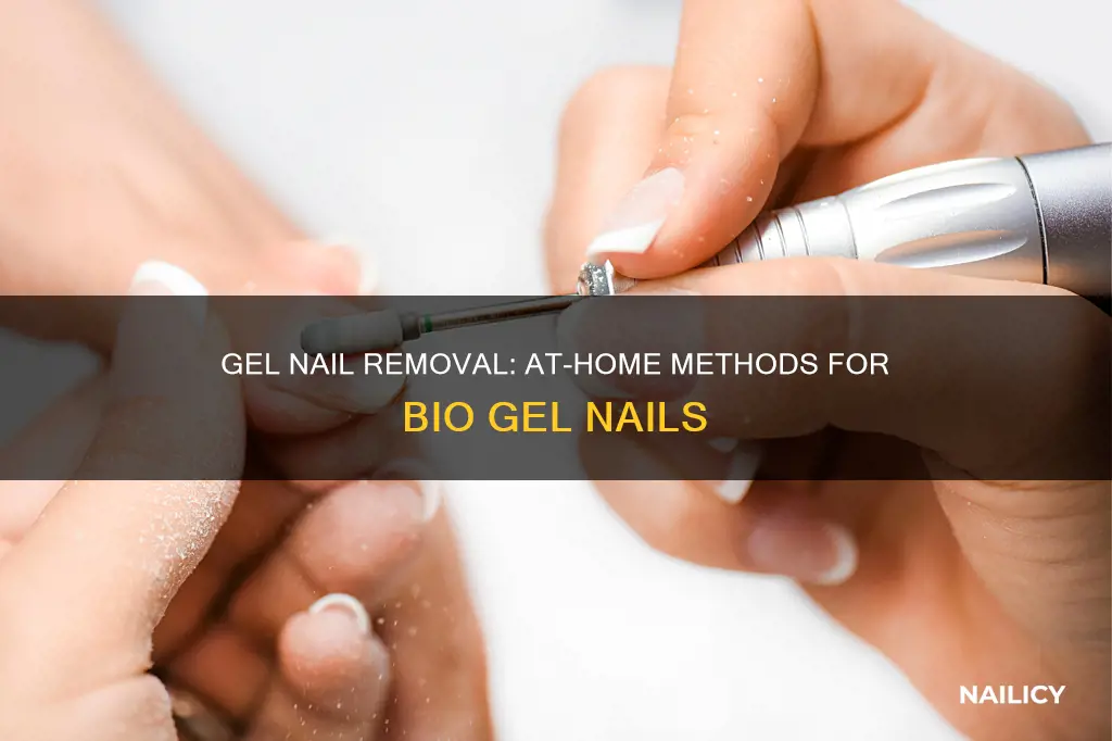 can you remove bio gel nails at home