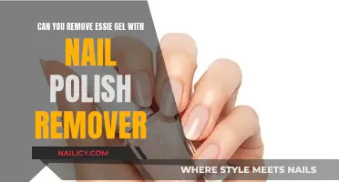 Essie Gel: Removing with Nail Polish Remover?