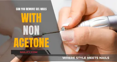 Gel Nails: Removing with Non-Acetone, Possible?