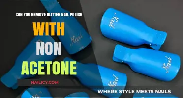 Glitter Nail Polish: Non-Acetone Removal Techniques