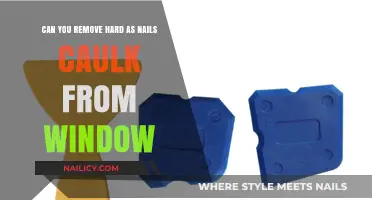 How to Remove Hard-as-Nails Caulk from Windows