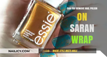 Removing Nail Polish: Saran Wrap to the Rescue