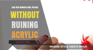 Acrylic Nails and Polish: Safe Removal Tips
